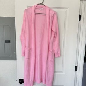 Zeagoo Soft Pink Knit Cardigan Size Small